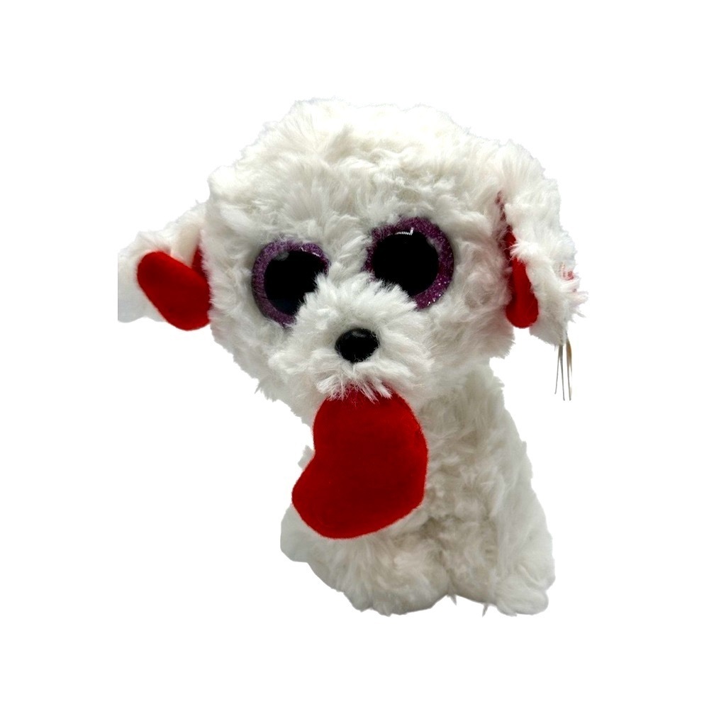 NWT Ty Beanie Boos Honey‎ Bun Dog Plush Dog Stuffed Animal Toy